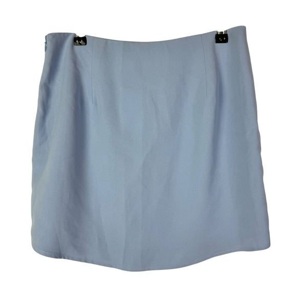 Forever 21 Light Blue Mini Skirt L - Picture 3 of 5